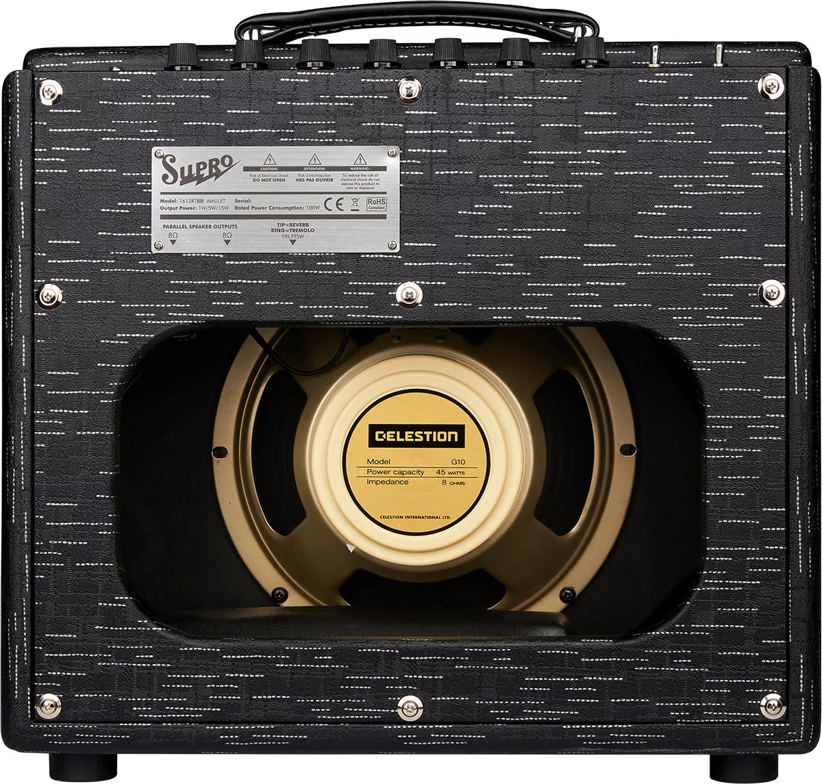Supro Amulet 112 Schwarz