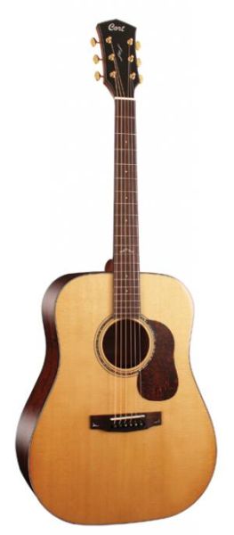 Cort Folk GOLDD6 Naturel Brillant B-Stock