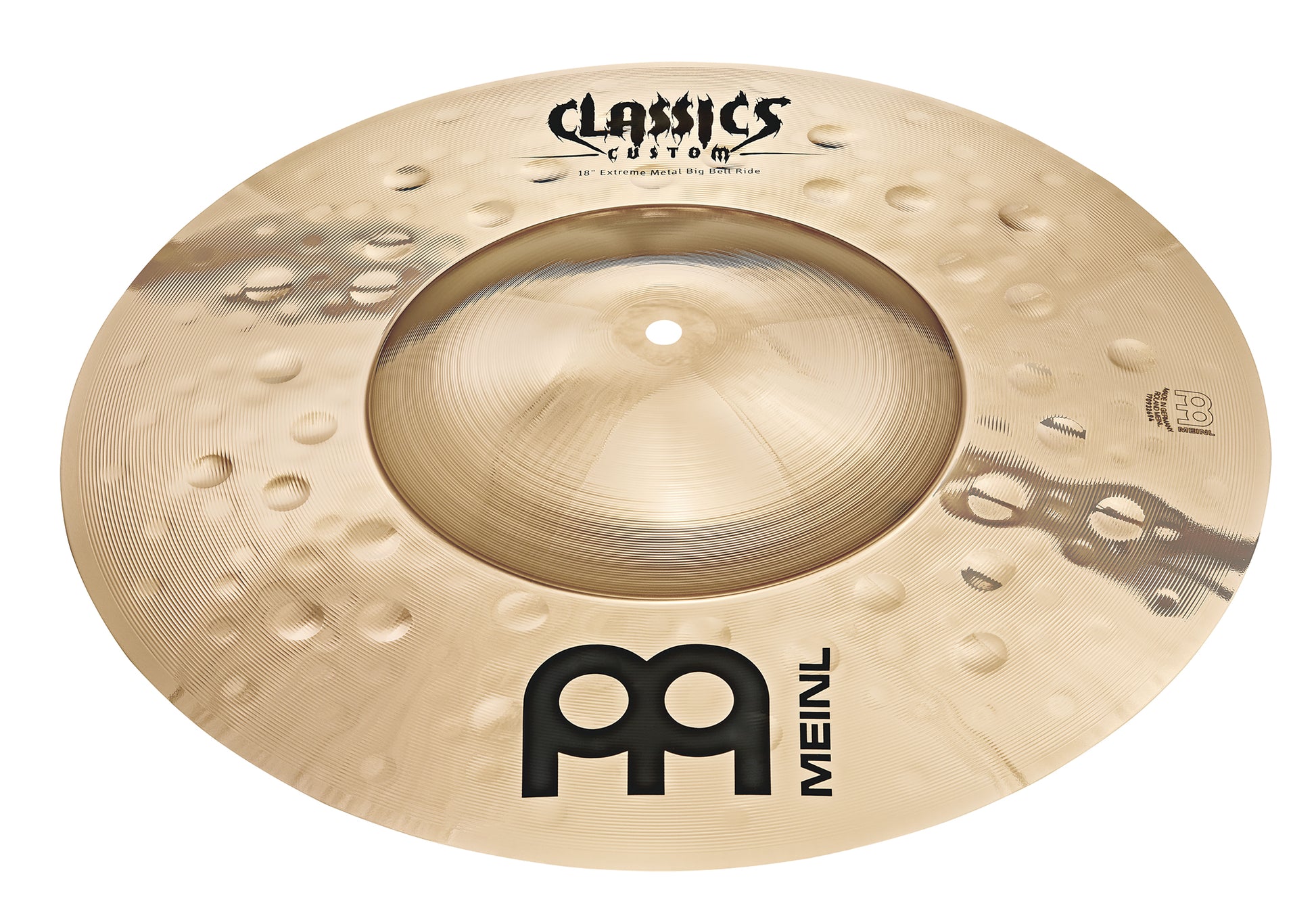 Crash Classic Custom extrême métal 18", alliage B10, martelage high-tech, finition sophistiquée