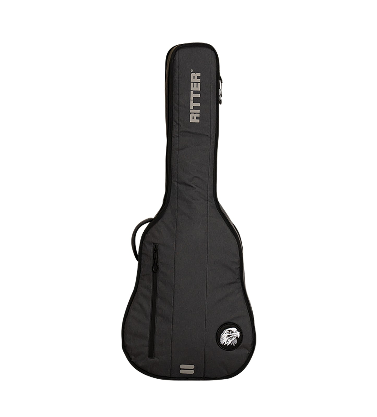 Housse DAVOS 2 pour guitare dreadnought, gris