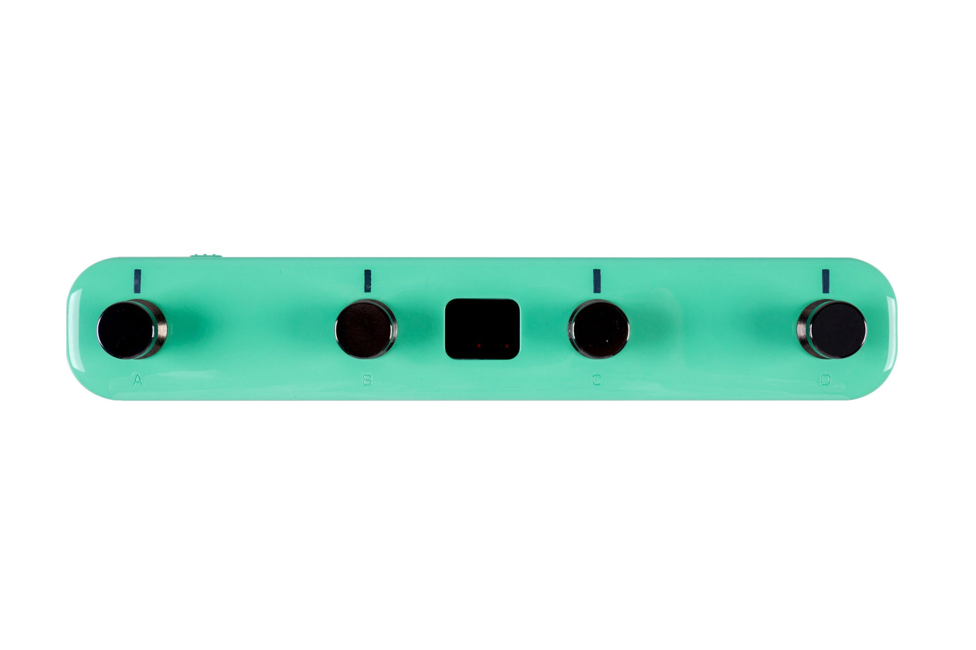 Footswitch sans-fil GWF4 pour guitare GTRS et produits Mooer, 4 interrupteurs, fonctionne sur batterie rechargeable, vert