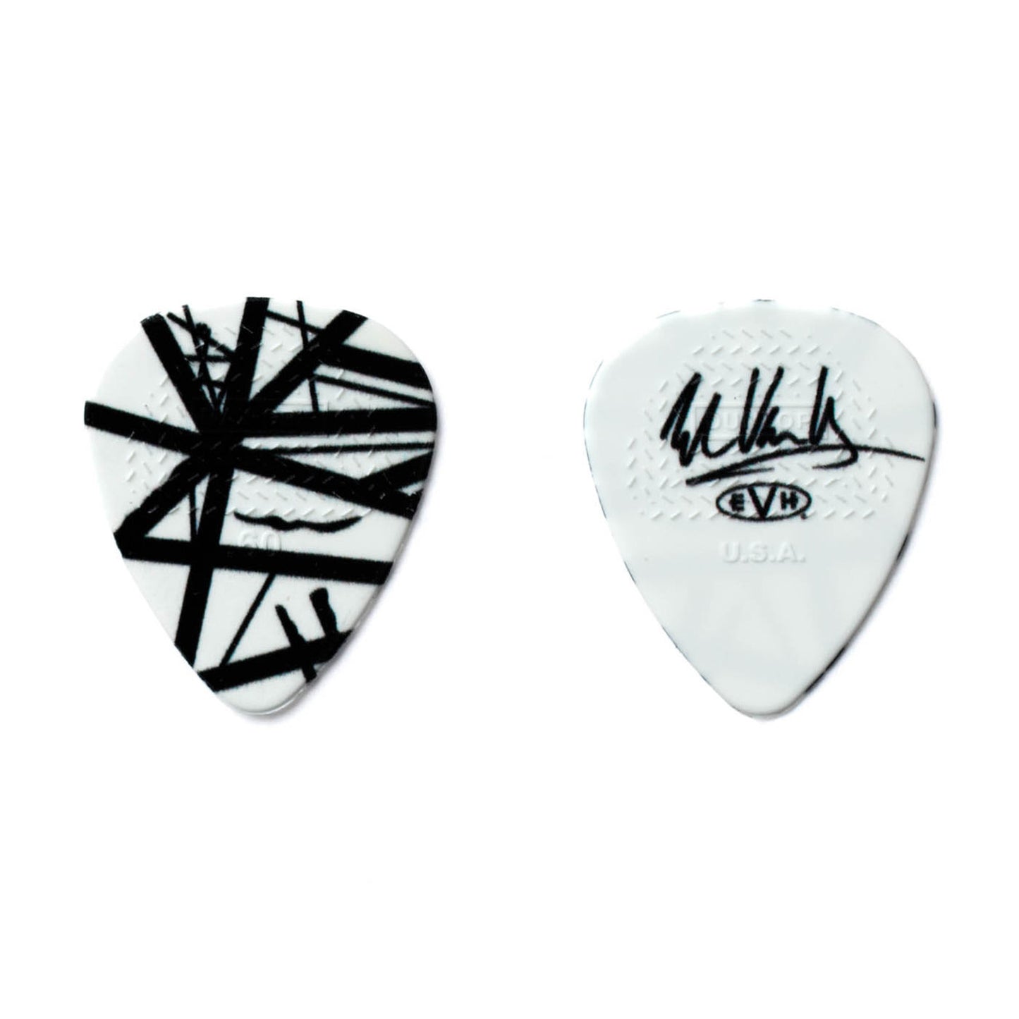 Boite de 6 médiators Eddie Van Halen VH I 0.60 mm
