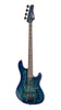 Cort Basse GB-Fusion 4 Cordes Blue Burst