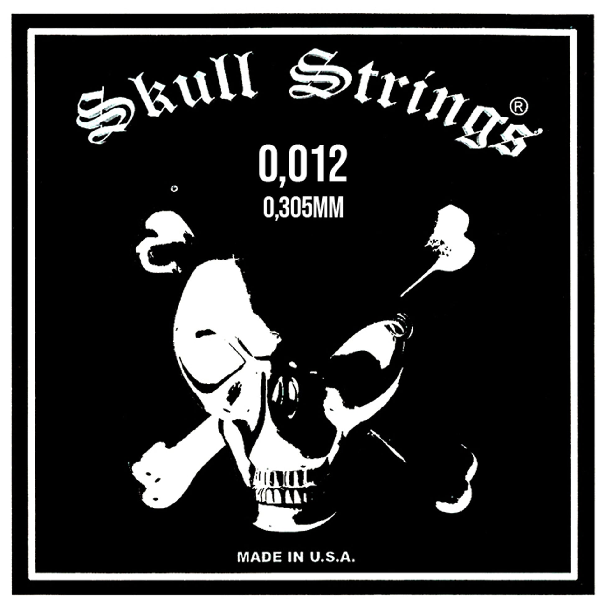 Corde guitare électrique SKULL 012