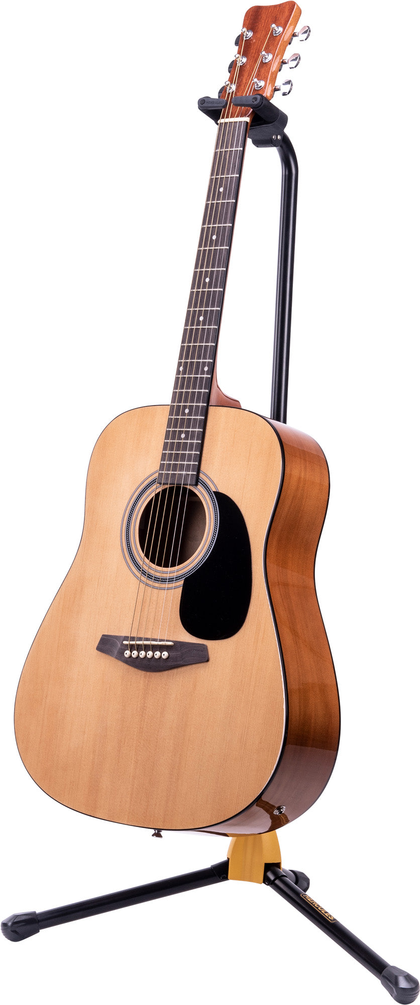 Support pour guitare avec nouveau système AGS, système NINA, mousses SFF, remplace le modèle GS412B