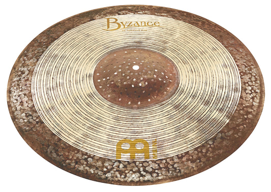 Ride Jazz Symmetry signature Ralph Peterson 22", Alliage bronze B20, Martelée à la main, Finition traditionnelle/dark