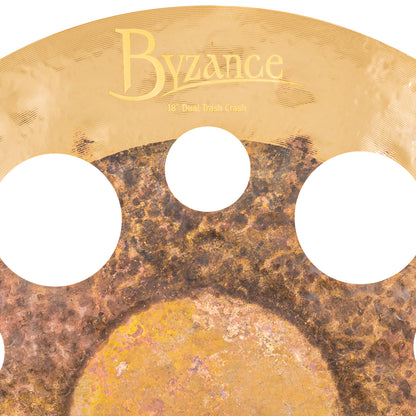 Crash Trash 18" Extra Dry Dual, finition brute/brillante