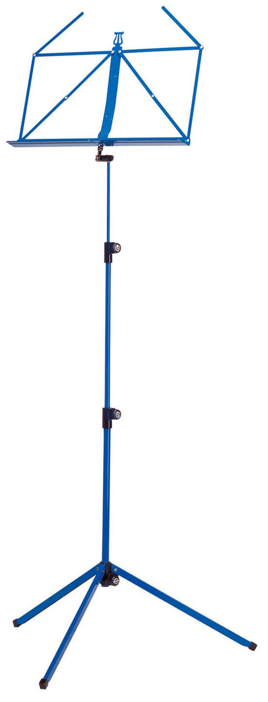 Pupitre simple K&M 100/1, couleur bleu océan