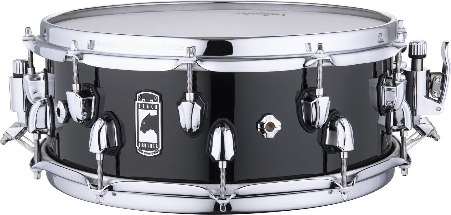 Caisse claire Mapex Black Panther"Nucleus" 14 x 5.5", accastillage chromé.