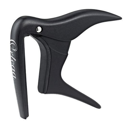 Capodastre pour guitare touche plate jusqu'à 52 mm de largeur, noir satiné