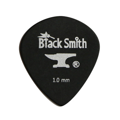Sachet de 10 médiators Carbon Teardrop Medium Heavy 1.0 mm, noir
