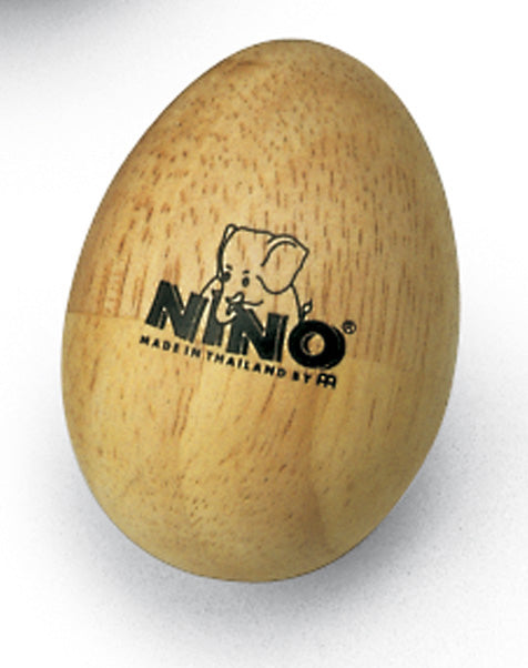 Shaker oeuf en hévéa, petit modèle, naturel
