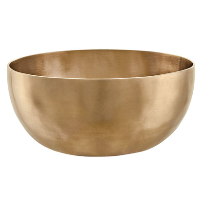 Bol tibétain UNIVERSAL, Ø 8.3"/ 21 cm, 1000g, livré avec housse et anneau de feutre (support), fabrication artisanale en Inde