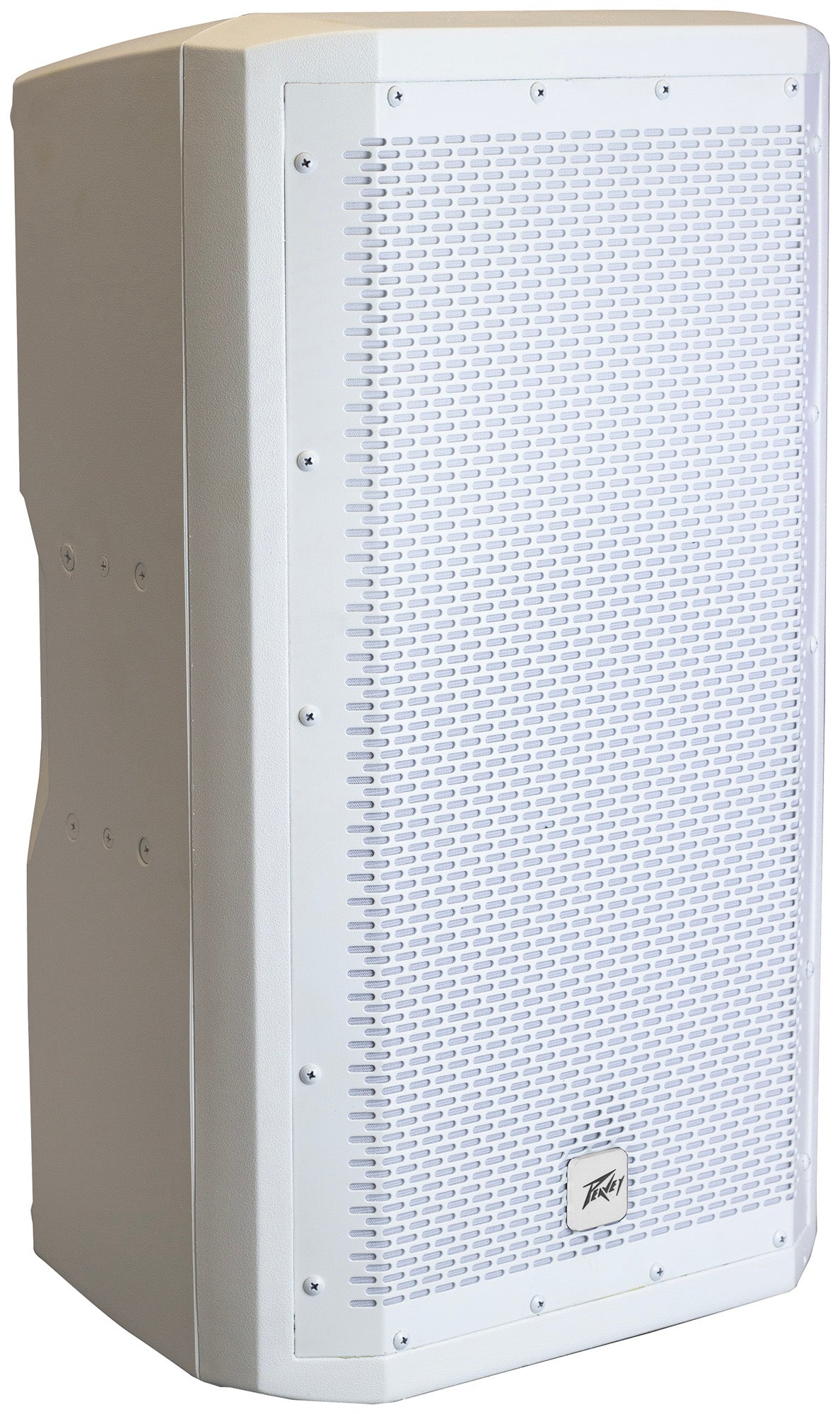 Enceinte passive 500 watts, 2 voies, woofer 12", driver titane, pavillon 110°x80°, protection contre les intempéries IP44, blan