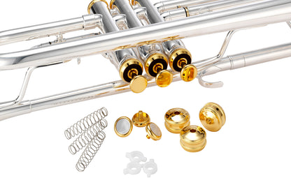 Trompette Si bémol XO 1602SR4, banche d'embouchure inversée