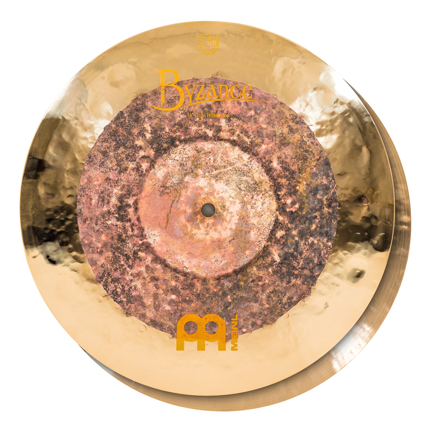 Charleston 14", Extra Dry Dual, alliage B20, finition brute/brillante