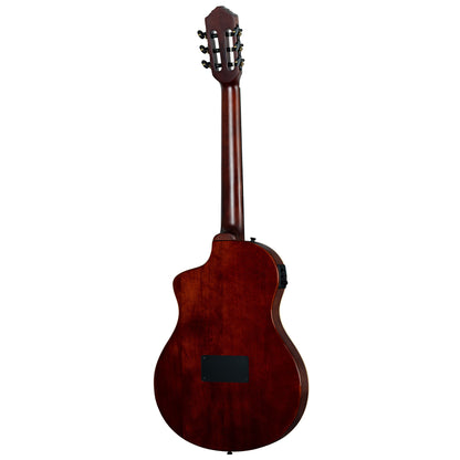 RTPSTD-NAT, modèle TourPlayer, EQ Magus X, corps okoumé, table épicéa, sillet 48 mm, housse, naturel brillant