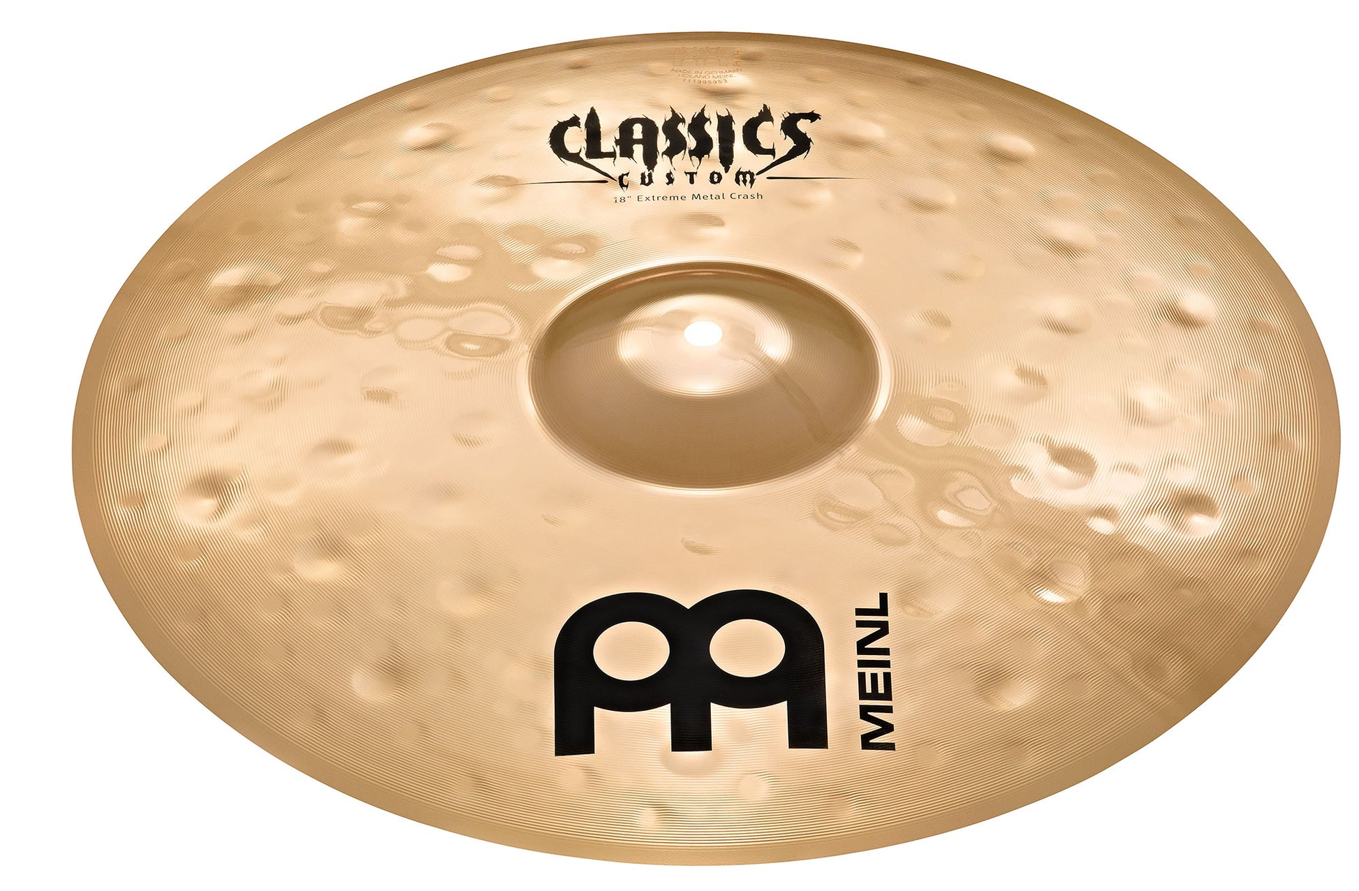 Crash Extreme Metal 17", Alliage bronze B10, Finition brillante