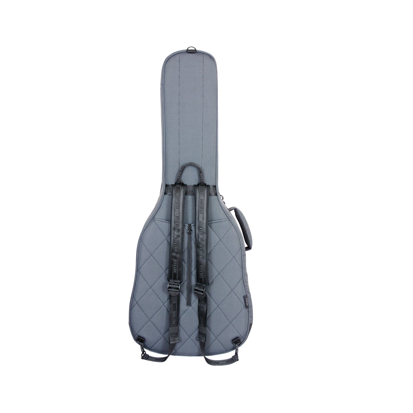 Softcase RETRO 4 pour guitare dreadnought, gris