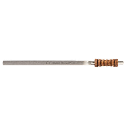 DIAPASON SONIC ENERGY THERAPHY SIDERAL MOON, 227.43 HZ / A3#, 20.57 CM, FABRICATION ARTISANALE, ACIER INOXYDABLE