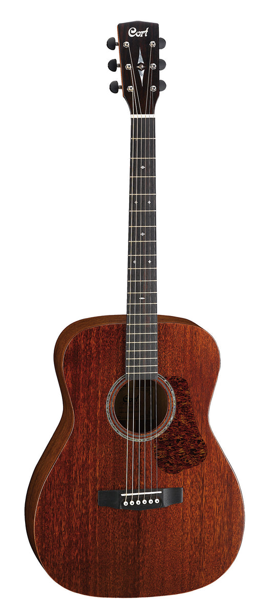 L450C, forme Concert, table acajou massif, fond acajou massif, éclisses acajou, touche ovangkol, EQ actif LR Baggs EAS-VTS