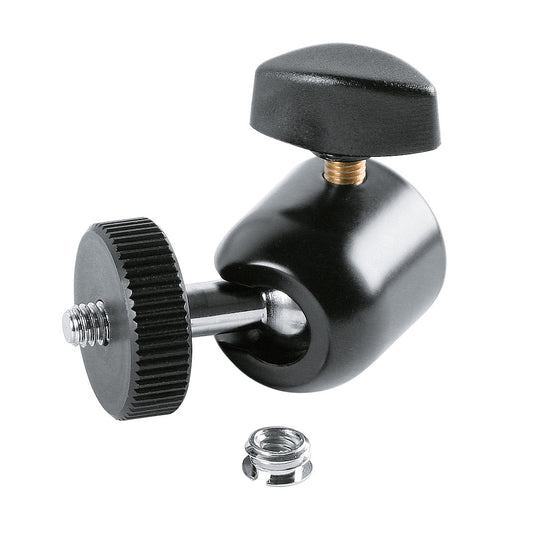 Adaptateur universel, filetage 3/8", pour pied de micro, noir