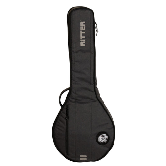 Housse DAVOS 2 pour banjo 4 ou 5 cordes, gris