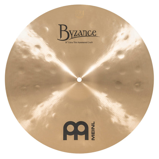 Crash Traditional 16" Extra Thin, Alliage bronze B20, Martelée à la main, Finition traditionnelle
