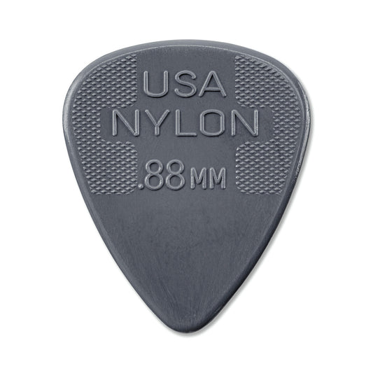 Sachet de 12 médiators Nylon Standard 088 (gris)