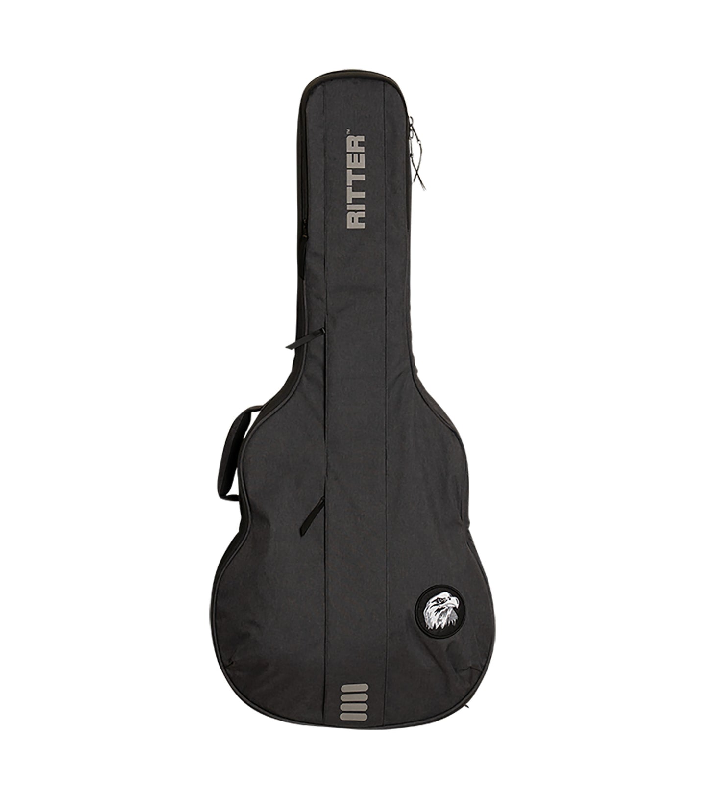 Housse BERN 4 pour guitare super jumbo, gris