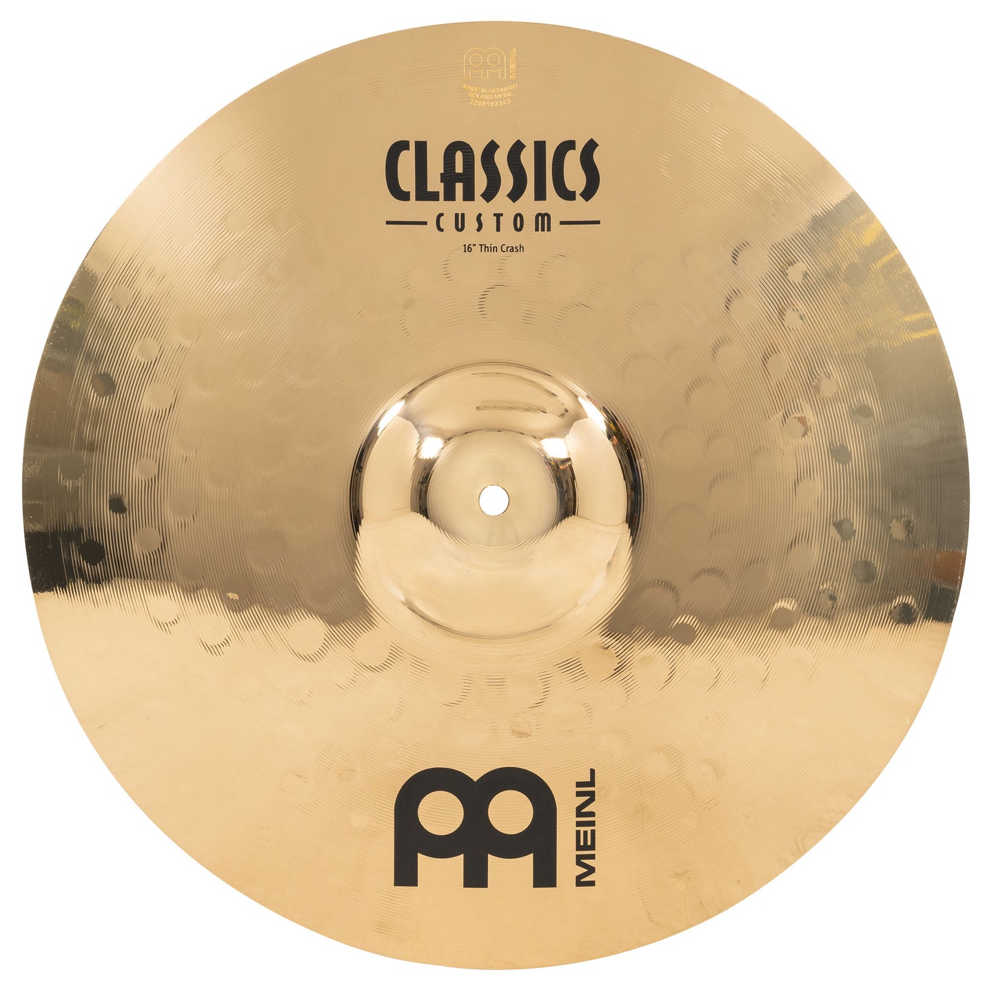 CRASH MEINL C.CUSTOM 16" THIN