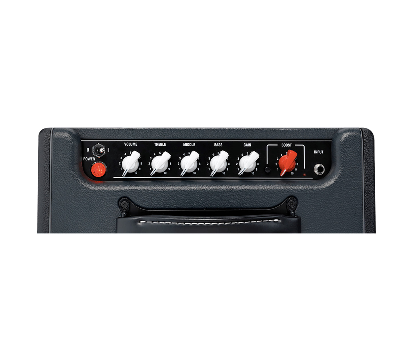 Ampli à lampes CUB-SUPER10, 10W, 1x 10" HH, 2 lampes préampli 12AX7, 1 lampe de puissance EL84, gris et noir