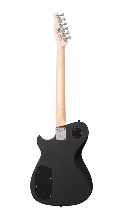 MBM-2H, signature Matt Bellamy, corps tilleul, manche érable, micros,"Kill" bouton, noir satiné