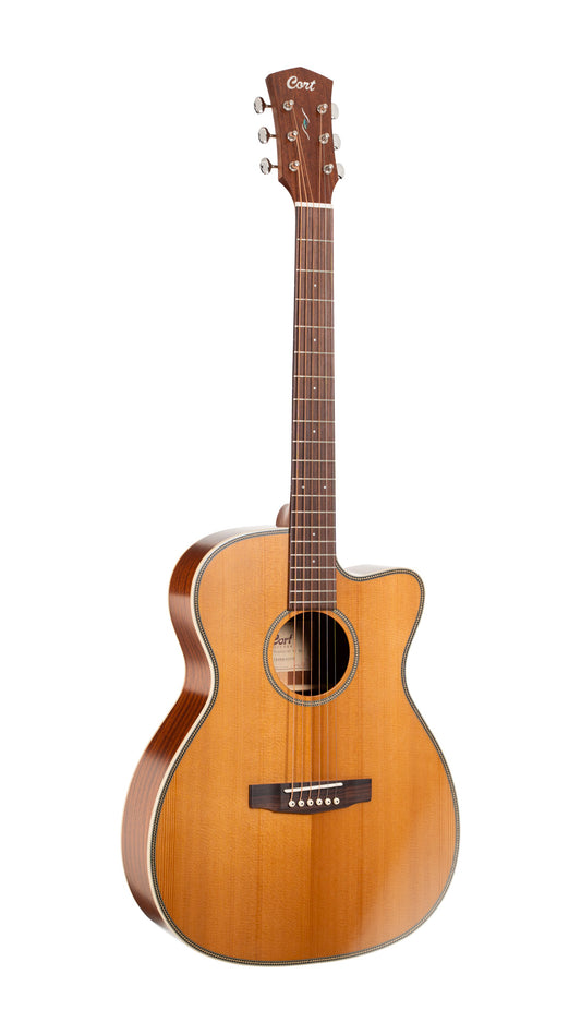 Essence OC4, table épicéa Sitka massif torréfié, f/e acajou, touche palissandre, Fishman Presys VT, semi brillant
