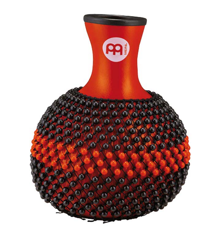 Shekere fibre, médium, rouge