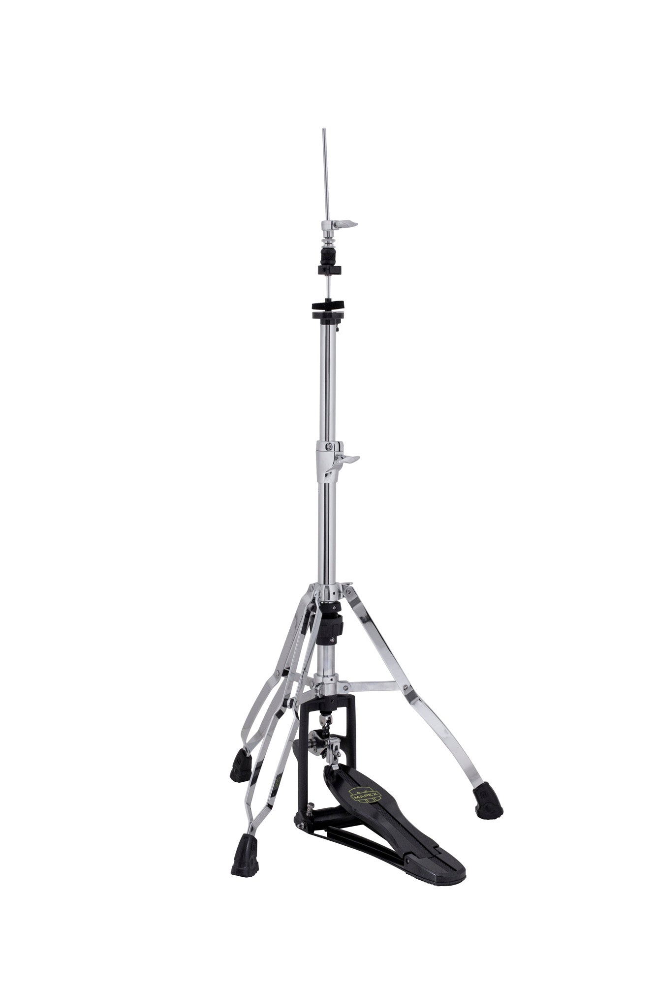 Pédale charleston Armory, tilter Quick-Lock Falcon, nombreux réglages, transmission Tru-Direct-Pull, double embase, chrome