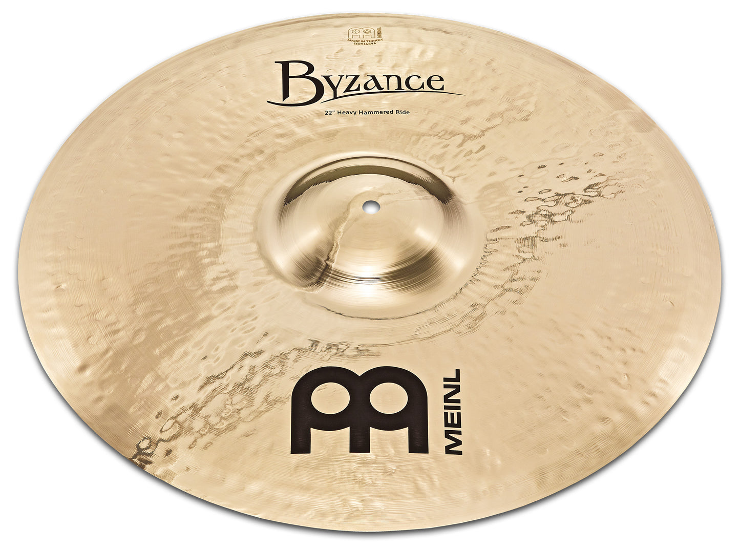 Ride Brilliant 22", Martelée à la main, finition brillante