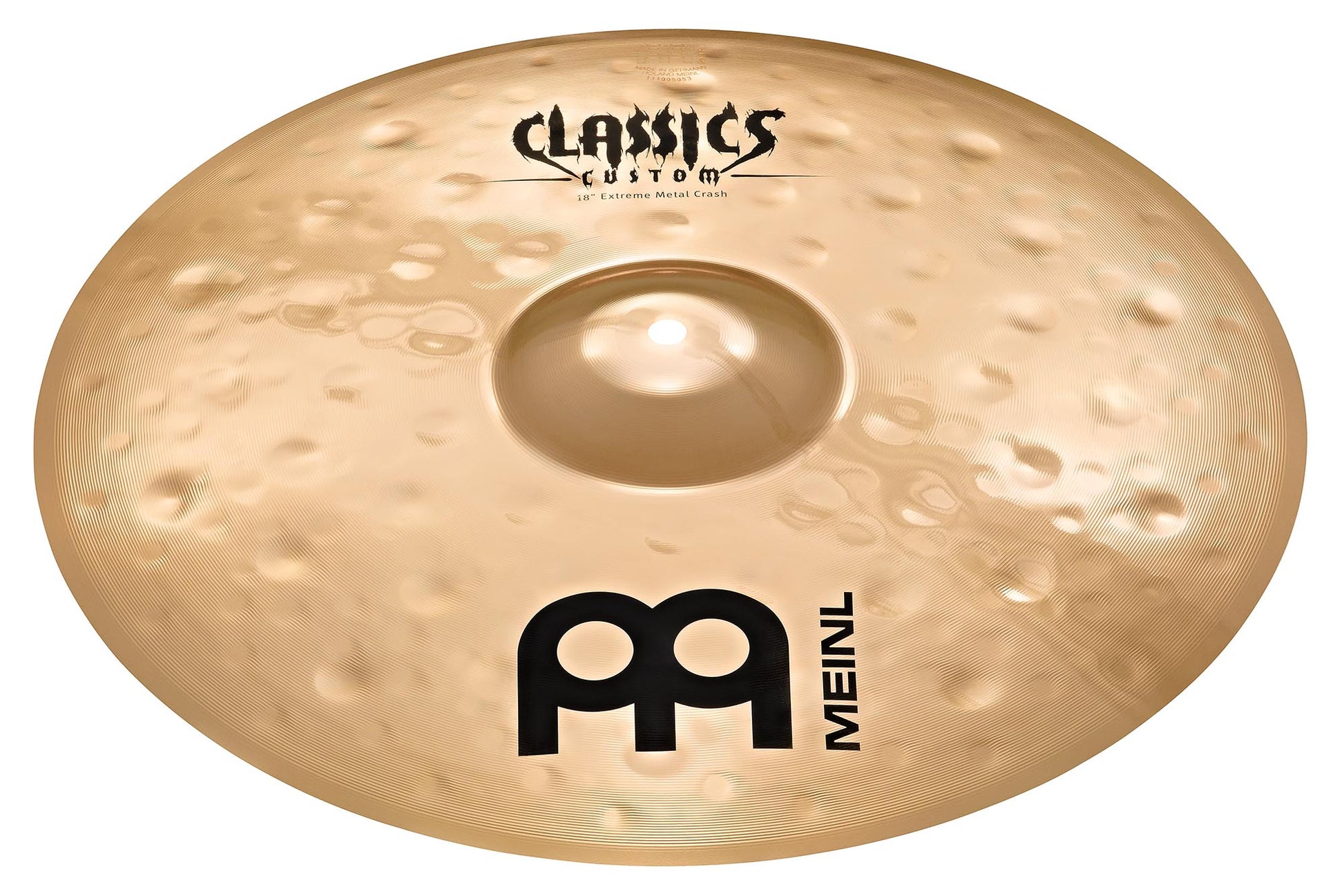 Crash Extreme Metal 16", Alliage bronze B10, Finition brillante
