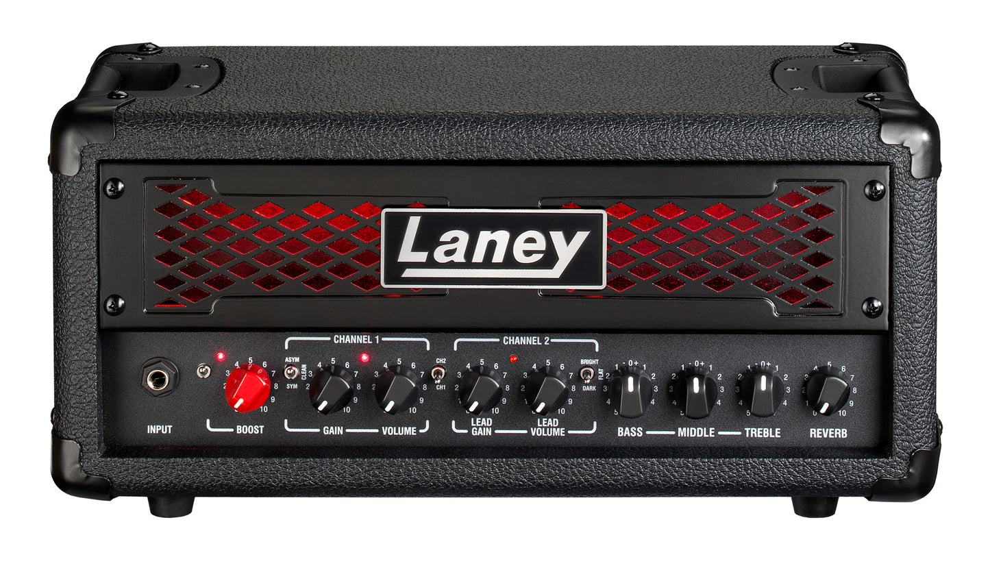 Ampli DUALTOP, 60W, 2 canaux, égalisation passive 3 bandes, switch Boost, sortie DI, avec alimentation 24V, noir