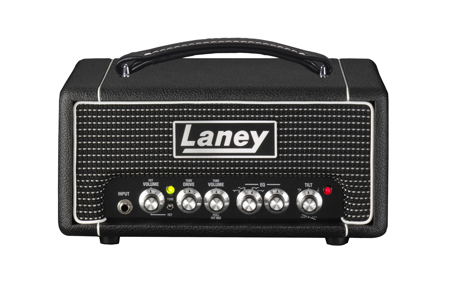 Tête basse amplifiée DB200H, amplification 200W Class D, pré-amplification type lampe et transistor, 2 canaux, noir