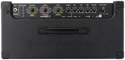 Ampli à modélisation 60W, HP 1x 12", 36 modèles d'amplis, 26 effets, EQ 3 bandes, accordeur intégré, Bluetooth, finition noir