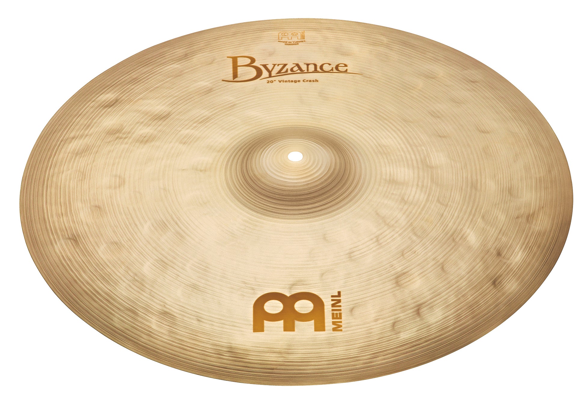 Crash Vintage 20", Alliage bronze B20, Martelée à la main, Finition sablée