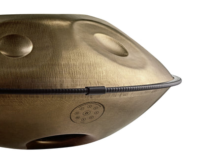 Hanpan Meinl Sonic Energy 22"(55,88cm), 9 sons, accordage en Ré, Vintage Gold.