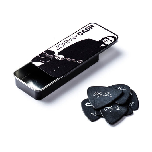 Boite de 6 médiators Johnny Cash Legend Heavy