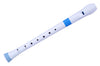 Nuvo Recorder N310 White/Blue Baroque Fingering