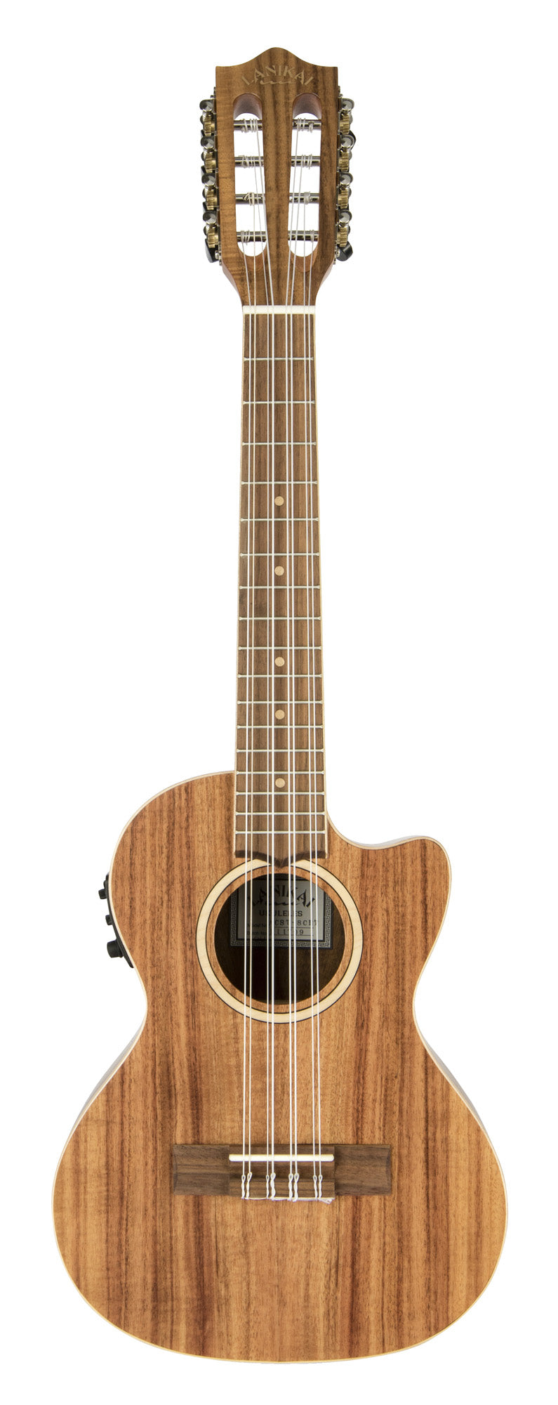 Ukulélé ténor Lanikai ACST-8CET, 8 cordes
