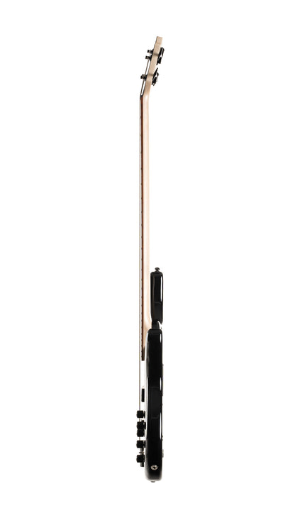 C4 Deluxe, corps peuplier, micros Bartolini MK-1 et préampli Markbass MB-1, noir