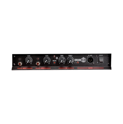 Ampli pour batterie électronique et multipads 80W, HP 10" Custom coaxial + tweeter 3", conception bass reflex, 2 canaux, noir