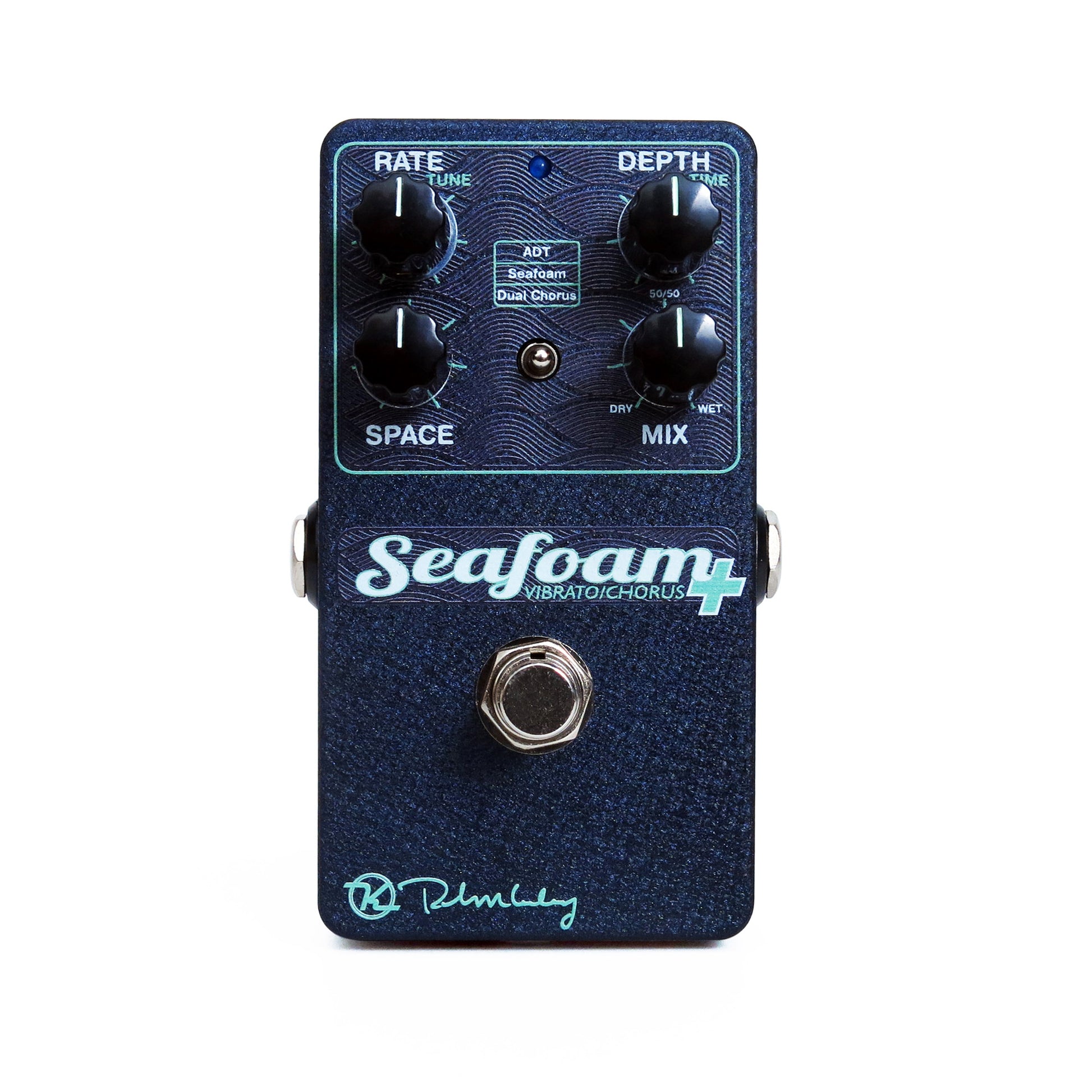 Pédale SEAFOAM PLUS CHORUS, chorus et double tracker avec réverb, 2 switchs internes (Bass Mode et Treble Cut)