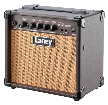 Ampli guitare acoustique 15W, 2x HP 5", 1 canal avec chorus commutable, EQ 3 bandes, switch Shape, 6.5 kg, brun